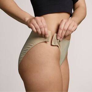 Slick Chicks Adaptive Brief Panty 2 pairs beige nude size medium